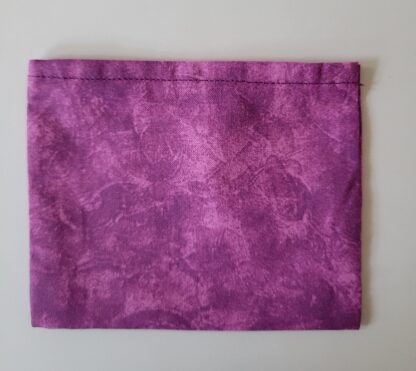 In the Red pouches, In the Red maxipad pouches, maxipads, personal hygiene, menstrual product storage pouches, Busy Birdies Studio, purple fabric maxipad pouch