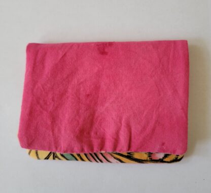 Vivian card wallet, business card wallet, Busy Birdies Studio, pink fabric card wallet