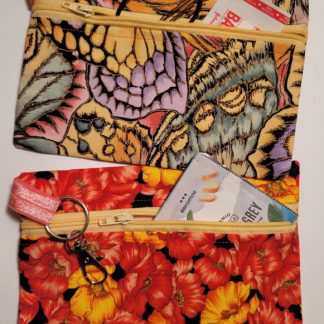 Lorinda long zip pouch, Lorinda pouch, long zippered pouch, Busy Birdies Studio, handsewn accessories, handcrafted accessories