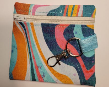 The Roberta Zip Pouch with Keyring - Image 5