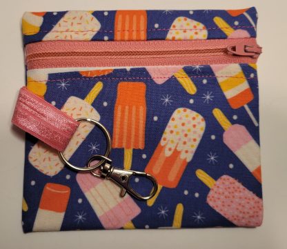 The Roberta Zip Pouch with Keyring - Image 11