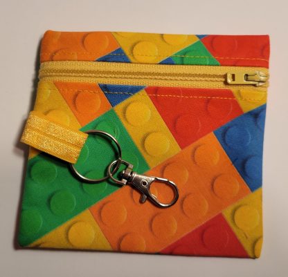 The Roberta Zip Pouch with Keyring - Image 7