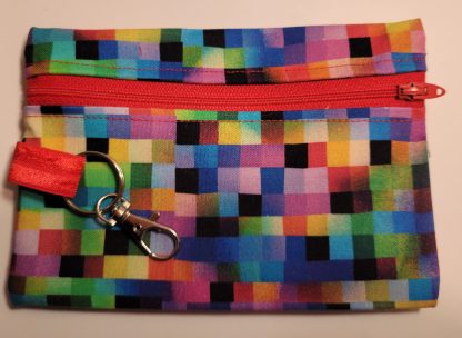 The Lorinda Long Zip Pouch with Keyring - Image 11